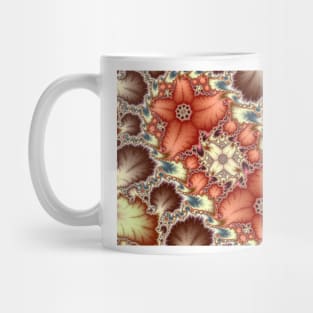 Mandelbrot Fractal Flowers Mug